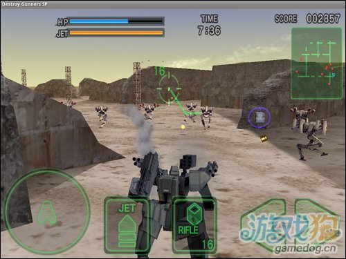 3d超流畅射击游戏体验机器人大战毁灭枪手精彩评测3