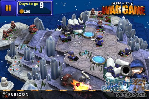 3D風格的回合製戰棋遊戲《小小大戰爭高清版》