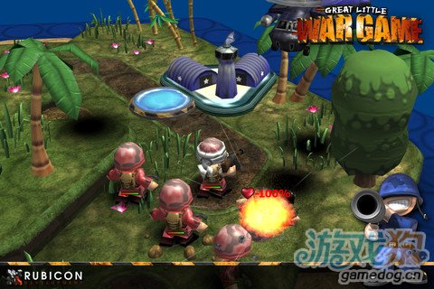 3D風格的回合製戰棋遊戲《小小大戰爭高清版》