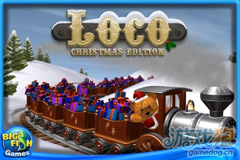 經典遊戲祖瑪的另類翻版《洛克火車:聖誕版》