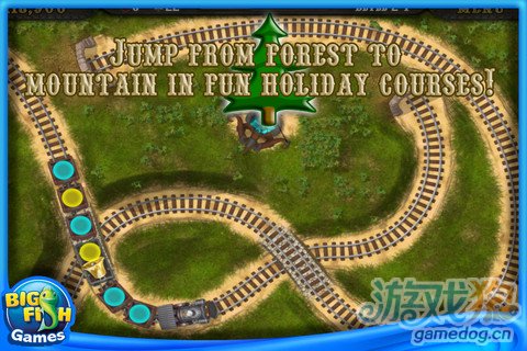經典遊戲祖瑪的另類翻版《洛克火車:聖誕版》