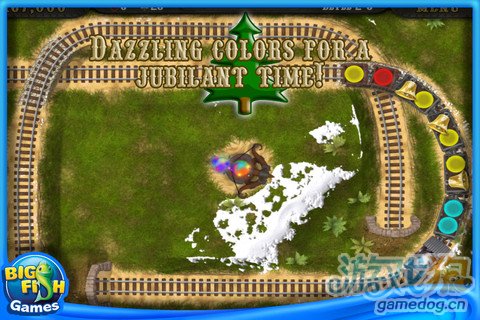 經典遊戲祖瑪的另類翻版《洛克火車:聖誕版》