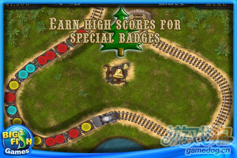 經典遊戲祖瑪的另類翻版《洛克火車:聖誕版》