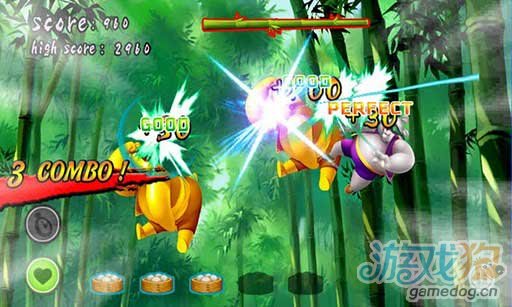 Android游戏推荐《功夫神熊》体验唯美2D中国风画