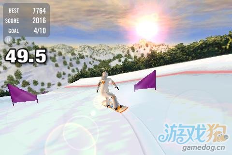 Android激动人心的3D滑雪游戏《极速滑雪》