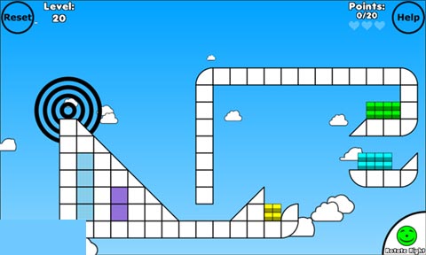 有趣的物理益智休闲游戏《物理方块》