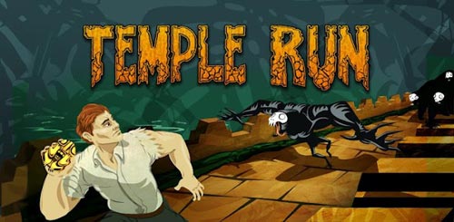 《逃离神庙》(temple run)游戏画面