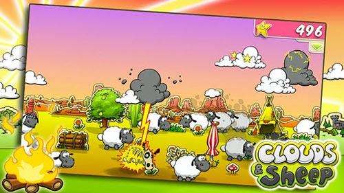 Android新颖可爱益智休闲游戏《云和绵羊的故事》