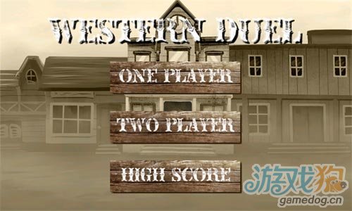 《西部决斗》（WESTERN DUEL）游戏画面