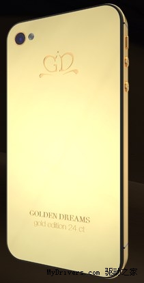 钻石+黄金 最奢华苹果iPhone 4S手机问世