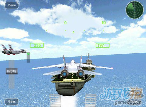 《航空联队》（Air Wing Pro）游戏画面