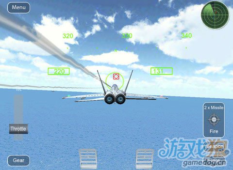 《航空联队》（Air Wing Pro）游戏画面