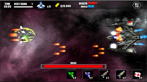《天体突击》（Celestial Assault）游戏画面