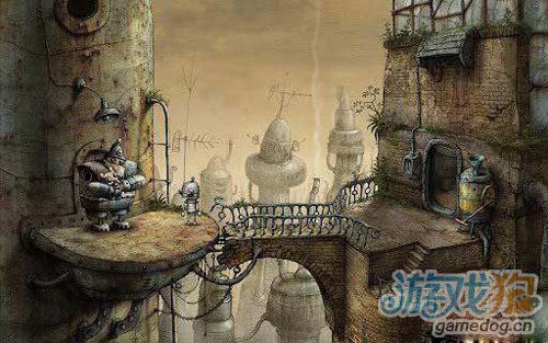 《機械迷城》（Machinarium）遊戲畫面