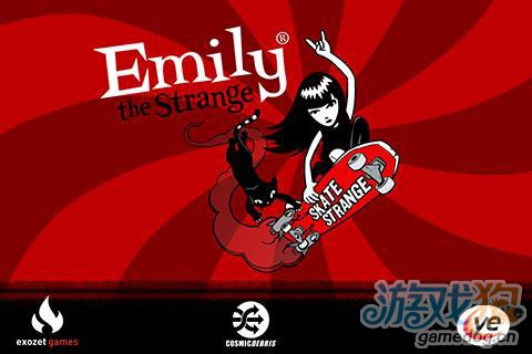 《不走尋常路》（Emily - Skate Strange）遊戲畫面