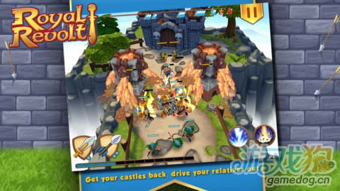 3D卡通格鬥遊戲:皇家起義英勇小王子的複國之戰2
