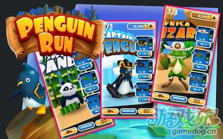 安卓動作遊戲:企鵝跑酷Penguin Run v1.0試玩評測3