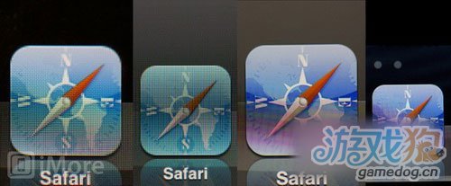 四款iOS设备体现出的屏幕效果对比
