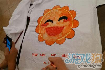 太阳穿身上!玩家自制保卫萝卜主题T恤_游戏狗