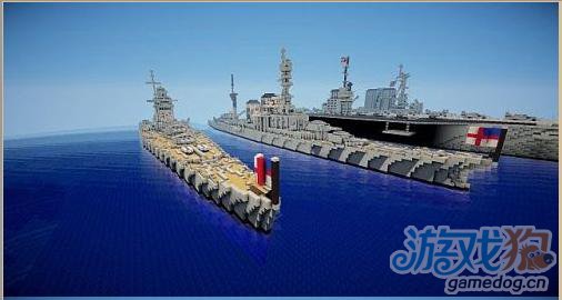 我的世界之战舰欣赏_游戏狗我的世界专区