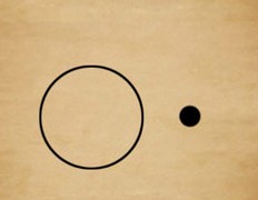 有一圆圈一个方框猜成语_月亮外面有一个大圆圈