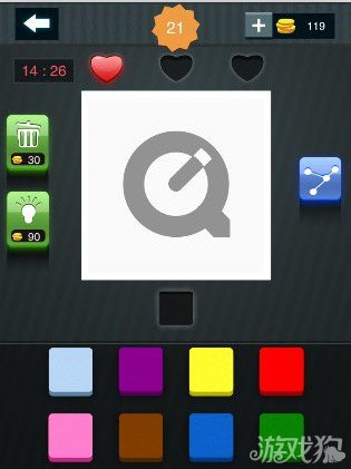 疯狂猜图QuickTime一种颜色答案1