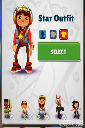 地鐵跑酷部分人物裝束圖鑑一覽2