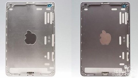 iPad mini2铝色版图片对比深空灰版本2