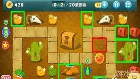 保卫萝卜沙漠6攻略金萝卜全图文过关