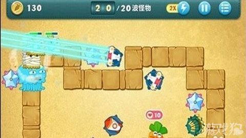 保卫萝卜沙漠7攻略金萝卜全图文过关_游戏狗