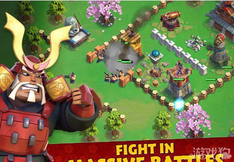 类COC新游武士围攻9天日收入破5万美元