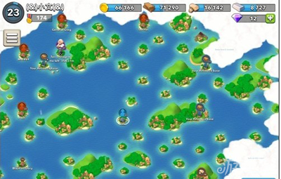 Boom beach地图全开资源岛数据1