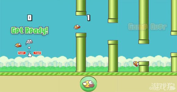 �����flappy bird���ϵ�һ����ͣ������
