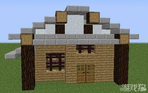 我的世界屋檐小木屋制作方法