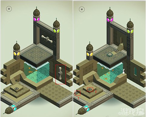 纪念碑谷第八关攻略 箱子通关详解