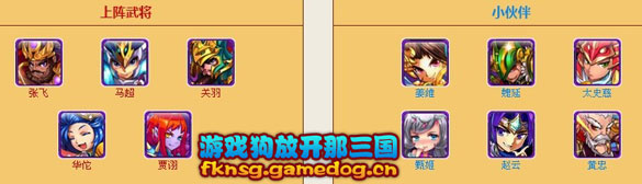 ①三虎+贾诩华佗阵型