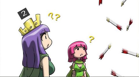 部落冲突气球借箭爆笑图片欣赏