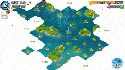 海岛奇兵单机玩法不开岛屿的全图_游戏狗海岛