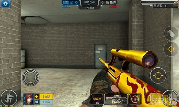 全民枪战新出的平民神器黄金AUG浅谈_全民枪