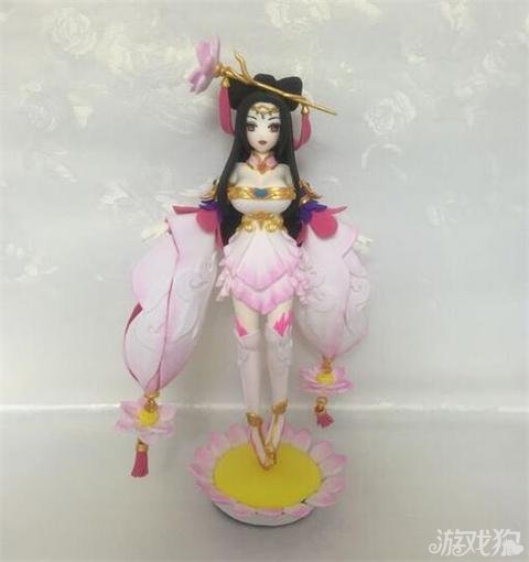 王者荣耀玩家自制貂蝉手办精美绝伦