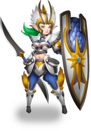 幻想军团女武神角色强力防御属性技能