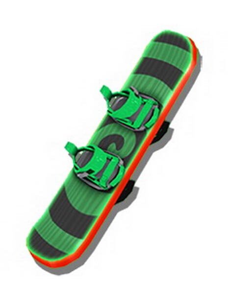 九博体育网站滑雪大冒险2单板绿幽灵滑板价格属性介绍(图1)
