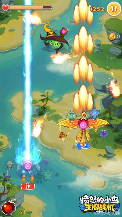 鸟HIGH了猪上天了 愤怒的小鸟王牌战机今日爆