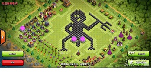 部落冲突这样的奇葩阵型等封吧