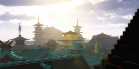 我的世界日式大杂烩 玉泗川本愿寺存档分享
