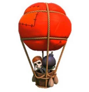 空中炸药包 气球兵进攻防守策略讲解_游戏狗部落冲突专区