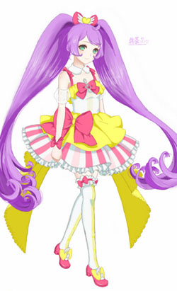 暖暖环游世界自制魔法美少女套装