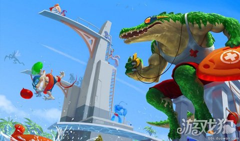 LOL泳池派对2016新皮肤是谁 德玛出泳池派对