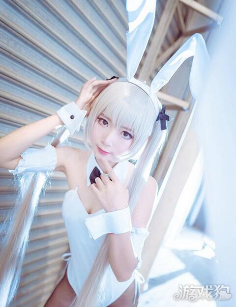 西安漫展穹妹兔女郎cosplay美到爆