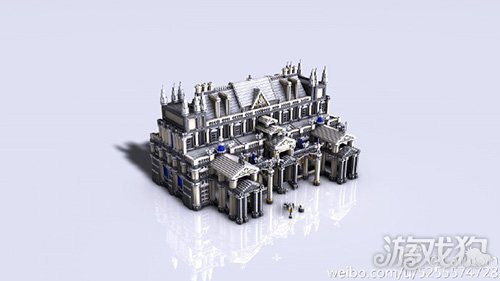 我的世界欧式风格城堡 carrdom建筑作品欣赏